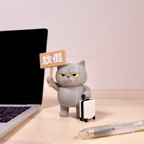 社畜動物系列 - 灰咪