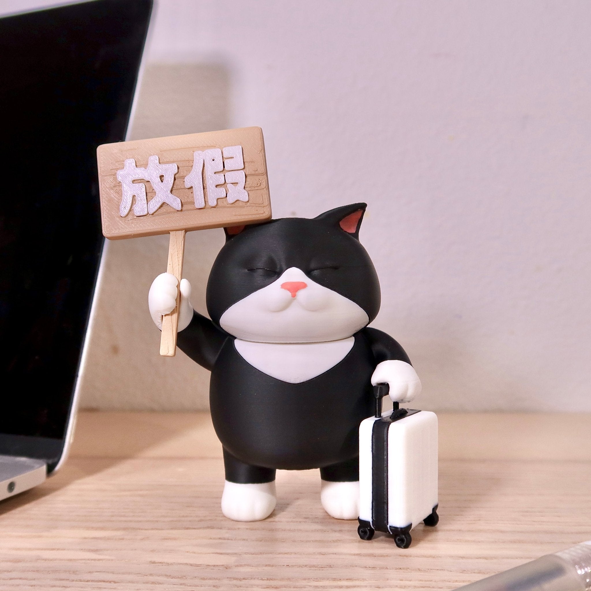 社畜動物系列 - 黑咪 - FAT FACTORY